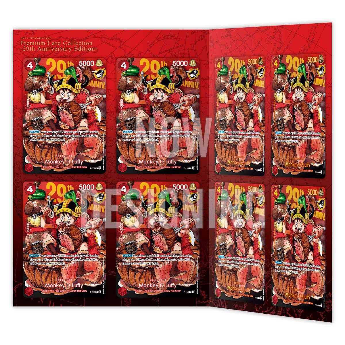 One Piece Premium Card Collection 29th Anniversary JAP *PREORDER*
