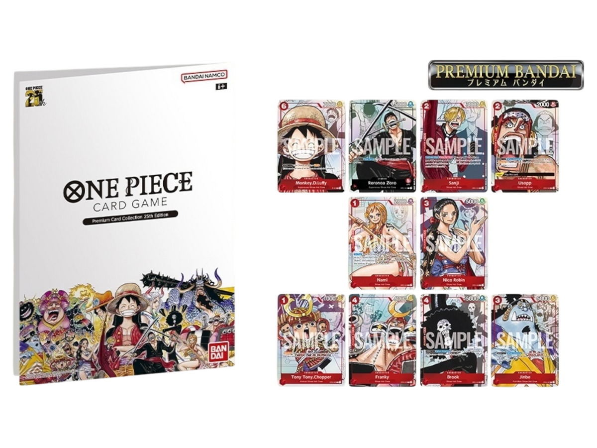 JP OP Section – 25th Anniversary Premium Card Collection