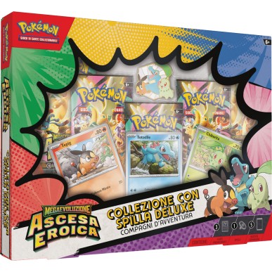 Pokémon - Ascesa Eroica - Collezione con Spilla Deluxe ITA