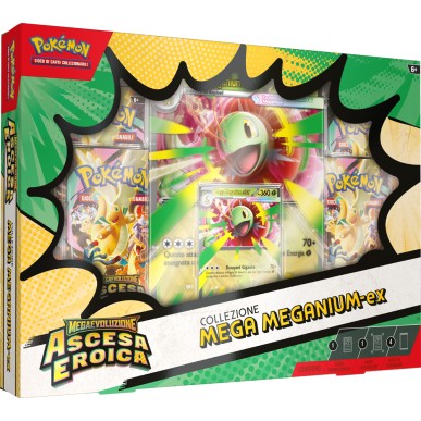 Pokémon - Ascesa Eroica - Collezione Mega Meganium Ex ITA