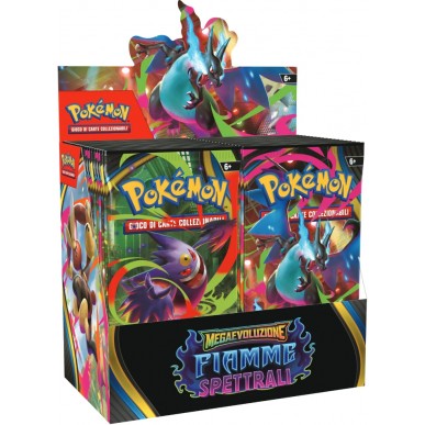 Pokémon - Fiamme Spettrali - Box 36 Bustine ITA (imperfezioni)